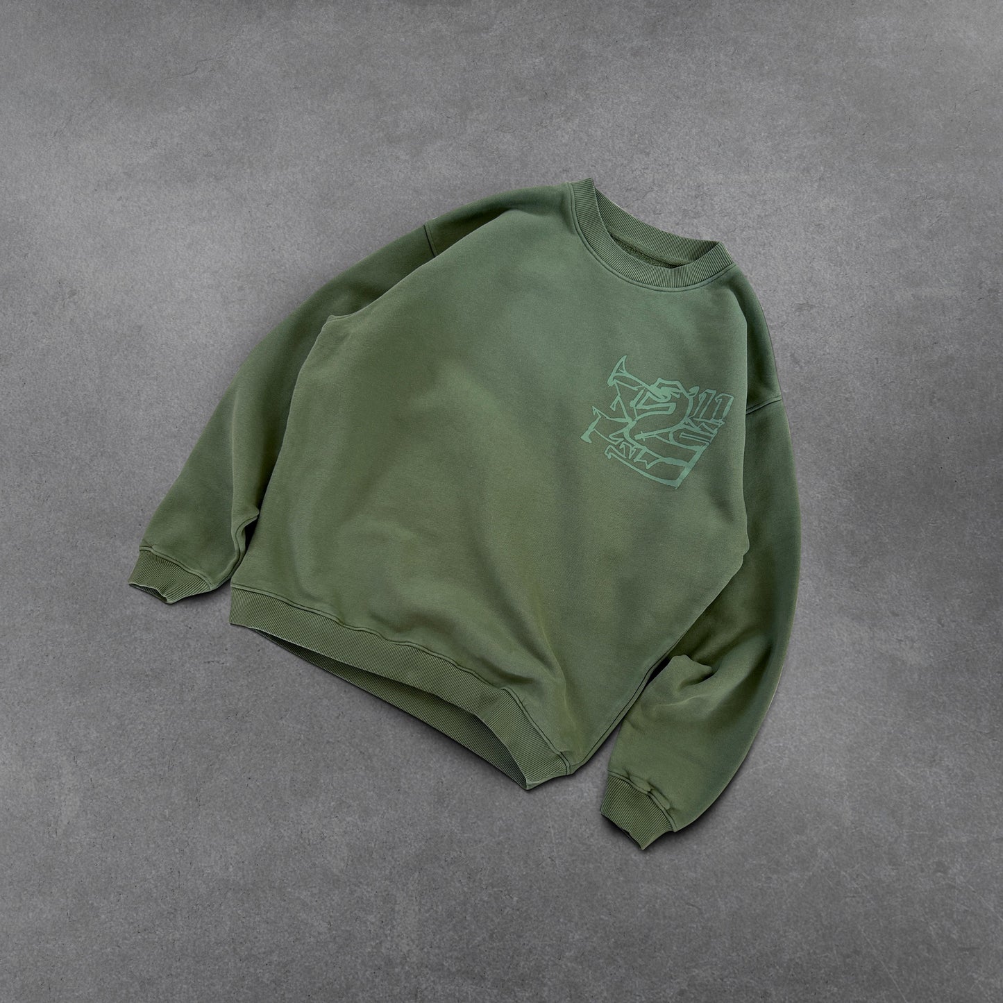 Griffin Khaki Crewneck